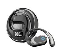 Open Ear Headphones Earphone, Long Playtime Clear Calls, Noise Cancelling | Over Ear Running Earbuds for Running Gym Motorcycle Workout Travel Trucker, Game, Airplane