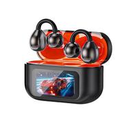 Open ear Wireless Earbuds, Ergonomic AI Earphones, Cordless Open ear Headphones with Secure Fit, Running Workout Gym Sports Fitness, Cycling Swimming Outdoor Use, Family Travel Vital