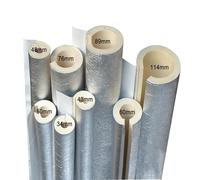 Open-ended insulation sleeve to protect pipes from freezing/sunburning. The inside diameter of the(219mm/8.62in)