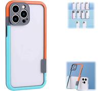 Open-Frame Heat Dissipation for iPhone Case, Frame Heat Dissipation, Frameless Heat Dissipation Phone Case for iPhone 16 15 14 13 12 Pro MAX, Slim No Back Cover (16 Pro MAX,G)