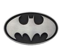 Open Road Brands DC Comics - Pomo de tocador de metal en relieve con logotipo de Batman para dormitorio o cueva de hombre
