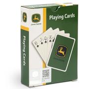 Open Road Brands John Deere - Cartas de juego con logotipo de John Deere, baraja verde de John Deere, gran idea de regalo