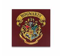 Open Road Brands Letrero de metal con escudo de Hogwarts de Harry Potter, decoración de pared vintage de Hogwarts para decoración del hogar