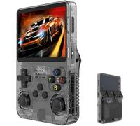 Open Source R36S - Consola de videojuegos portátil de mano con sistema Linux, pantalla IPS de 3.5 pulgadas, reproductor de video portátil de bolsillo