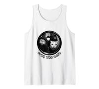 Open The Door Funny Cat Gang Meme Camiseta sin Mangas