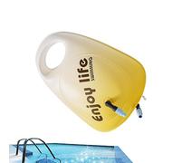 Open Water Swim Buoy Pool Training Float Bubble - High Visibility Safety Swim Buoy for Adults Teens | Durable Waterproof Air Chamber Design, Bright Color Visibility System, Lightweight Tow Float