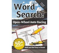 Open-Wheel Car Auto Racing Word Search: Words and Definitions of Open-Wheel Auto Racing: Word Puzzle Book | 110+ pages | 50+ puzzles | 6x9 | Shift into fun! Easy to finish! (Learning)