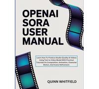 OpenAI Sora User Manual: Learn How To Produce Studio-Quality AI Videos Using Text-to-Video Model With Practical Tutorials On Composition, Animation, Character Motion, And Scene Refinement.