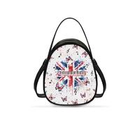 OPENARTUP Bolsos cruzados para mujer, piel suave antirrobo, doble capa, elegante y a la moda, con cremallera, para caminar, vida diaria, viajes, todas las estaciones, Union Jack