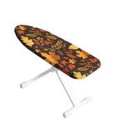 OPENARTUP Funda para tabla de planchar de otoño con diseño de hoja de arce con gancho y bucle, cubiertas de tablas de estilo artístico resistentes a la abrasión