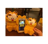 (Openeye,iPhone5C)Funda completa de silicona para teléfono The Garfield Show caída para protección