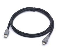 OpenII - Cable USB C a micro USB C, tipo C macho a micro USB B macho alargador para MacBook, Dell XPS 13 15, Chormebook Pixel, dispositivos Lenovo con puerto USB-C (1 metro)