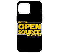 Opensource Linux Programador Codificación Tecnología Computadora Humor Carcasa para iPhone 16 Pro MAX