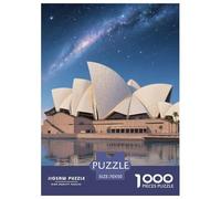 Ópera de Sydney Puzzle 1000 Piezas para Adultos Extra Divertidos De Regalo Edificio Landmark Rompecabezas Juego Obra De Arte De Juego 70x50cm/1000pcs