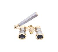 Opera Glasses - Prismáticos de teatro vintage con asa y cadena, mini prismáticos compactos perfectos para conciertos, Broadway, cine
