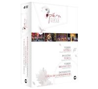 Opéra Royal de Liège Wallonie : Verdi : Attlia + Puccini : Tosca + Verdi : Rigoletto + Donizetti : Lucia di Lamermoor [DVD]