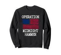 Operación Midnight Hammer - Bandera Americana Sudadera