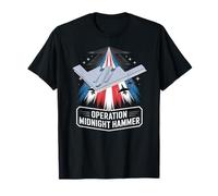 Operación Midnight Hammer Bandera de Estados Unidos Camiseta