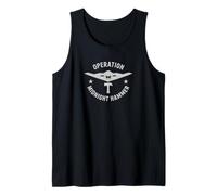 Operación Midnight Hammer Covert Strike Design Camiseta sin Mangas