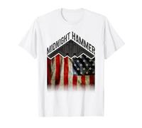 Operación Midnight Hammer - Martillo de medianoche con bandera Camiseta