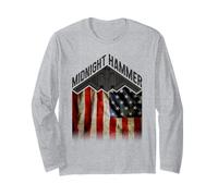 Operación Midnight Hammer - Martillo de medianoche con bandera Manga Larga