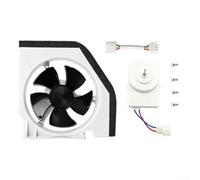 Operación silenciosa de la construcción plástica del metal del motor 120V de la fan del refrigerador para el recambio de los sistemas