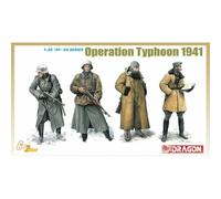 Operación Tifón 1941 Set 1/35 Dragón De Soldados Alemanes Invierno 1941, Abrigos
