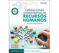 Operaciones Administrativas De Recursos Humanos 3.ª Edición 2024