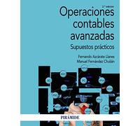 Operaciones contables avanzadas: Supuestos prácticos (Economía y Empresa)