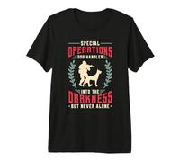 Operaciones Especiales Perro Malinois Perro Amante Belga Malinois Camiseta Premium