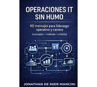 Operaciones IT sin humo: Liderazgo operativo y carrera (concepto → método → criterio): Liderazgo operativo y carrera (concepto → método → criterio): 3
