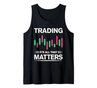 Operador de acciones Day Trading Crypto Mercado de valores Inversión de Dinero Camiseta sin Mangas