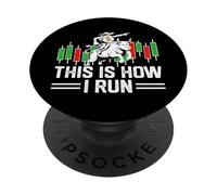 Operador de acciones Day Trading Crypto Mercado de valores Inversión de Dinero PopSockets PopGrip Adhesivo