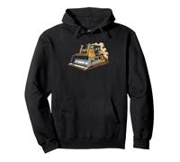 Operador De Bulldozer Maquinaria Sudadera con Capucha