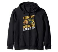 Operador de montacargas Load It Up Sudadera con Capucha