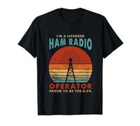 Operador de Radio Ham con Licencia - Estación Base de Radio Ham Camiseta
