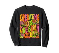 Operando En Una Célula Cerebral Una Célula Cerebral Groovy Sixties Sudadera