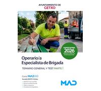 OPERARIO/A ESPECIALISTA BRIGADA PARTE I TEMARIO GENERAL Y TE