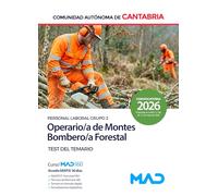 OPERARIO/A MONTES-BOMBERO/A FORESTAL PERSONAL LABORAL GRUPO