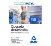 Operario De Servicios Del Servicio De Salud De Castilla Y León (SACYL). Temario Y Test Volumen 1