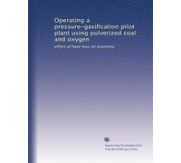 Operating a pressure-gasification pilot plant using pulverized coal and oxygen: effect of heat loss on economy