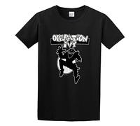 Operation Ivy Ska Unisex T-Shirt Printed tee Graphic Top Men Black Shirt XL