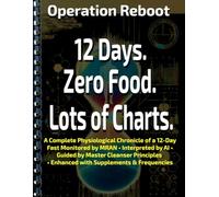 Operation Reboot! 12 Days. Zero Food. Lots of Charts.: A Complete Physiological Chronicle of a 12-Day Fast Monitored by MRAN • Interpreted by AI • ... • Enhanced with Supplements & Frequencies