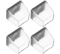 Operitacx 1 Juego Cubre Pies De Mesa Y Silla Piso para De Múltiples Fines Cubierta De Los Pies De La De Los Muebles Cubierta Protectora De La Pata De La Mesa Gel De Sílice 4 Piezas