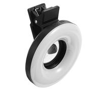 Operitacx 1 Juego Luz de Relleno Macro Portátil para Teléfonos Clip de Iluminación Recargable para y Grabación de Videos Compatible Mayoría de Dispositivos Móviles para Fotografía de