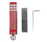 Operitacx 1 Juego Modelo De Cortador Cuchillo De Trinchar Carpintería Cincel Para Tallar Bolsa De Herramientas Taladro Inalambrico Equipo Herramienta De Cincel De Mano Accesorios Aluminio