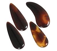 Operitacx 1 Juego selecciones de dedo pulgar suministros de rendimiento guzheng púa de guitarra fundas protectoras para las yemas de los dedos selecciones de dedos guzheng protector de dedos