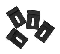 Operitacx 1 Juego Soporte para Espejos Inoxidable Clips de Montaje sin Clavos para Colgar Pared de Instalación y Duradera para Decoración de Interiores