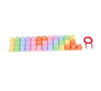 Operitacx 1 Juego tecla pbt Teclas pbt Ordenador portstil Kit de Teclas para computadora Keytar portàtils Keyboards Teclado Kits de Teclas reemplazar Teclas Kit de Teclas de Bricolaje Orange