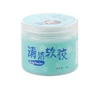 Operitacx 1 Pieza Gel de Limpieza para Teclados Herramienta Multiusos para Eliminar Polvo Oficina y Hogar Limpiador Reutilizable de Arcilla para Computadoras y Superficies Rugosas Color Azul